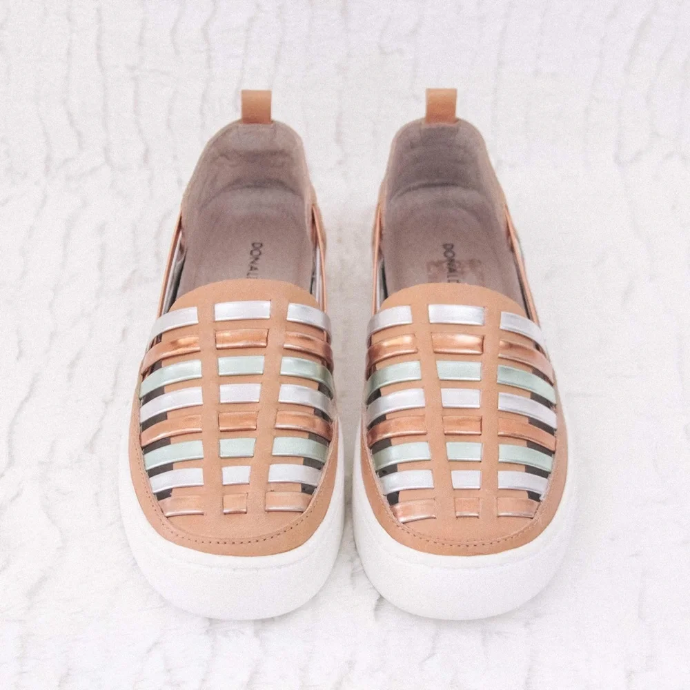 Donald J. Pliner Cierra Huarache Platform Sneakers